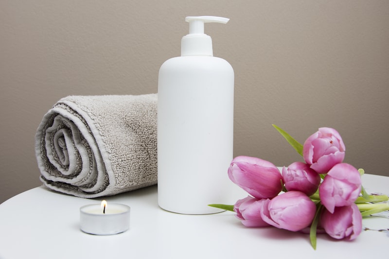 Plush spa towels and treatment linens